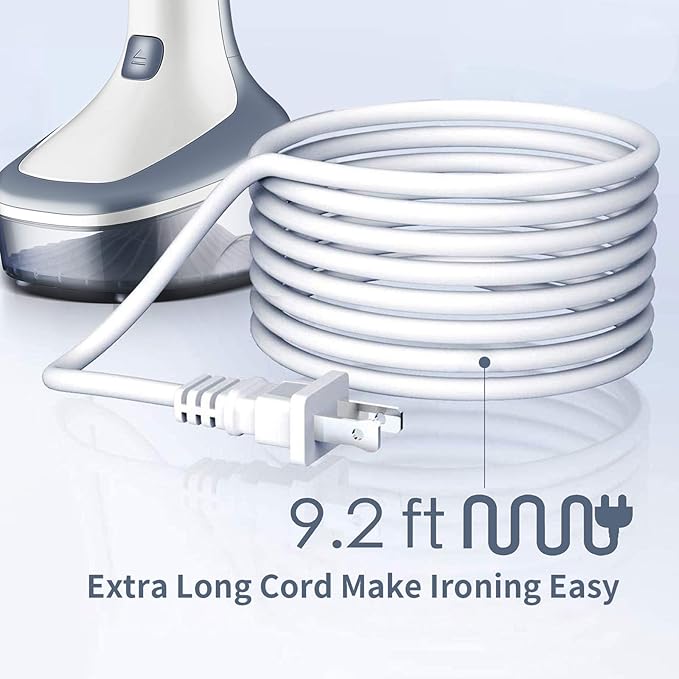 Steamer for Clothes, 2 Modes Steam Iron Garment & Fabric Wrinkle Remover, 30-Second Fast Heat Up, 300ml Detachable Water Tank, 25 Minutes Continuous Steam for Home, Office and Travel