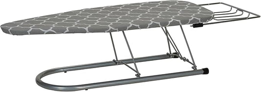 Foldable Desktop Ironing Board – Compact & Portable Mini Ironing Table with Iron Rest – Sturdy Metal Frame for Home, Dorm, or Travel