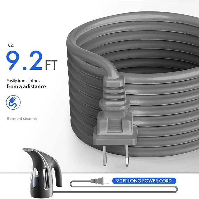 Steamer for Clothes, Portable Handheld Design, 240ml Big Capacity, 700W, Strong Penetrating Steam, Removes Wrinkle, for Home, Office(ONLY FOR 120V)-Black